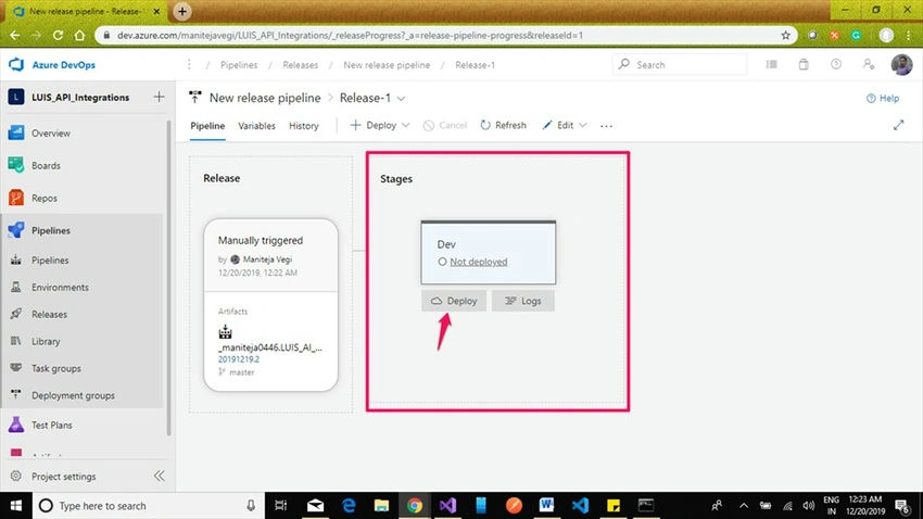 Web app
