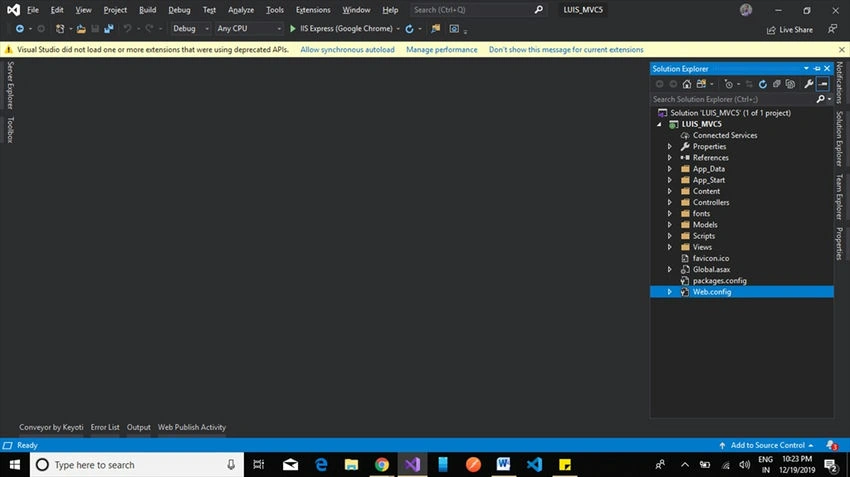 Visual studio