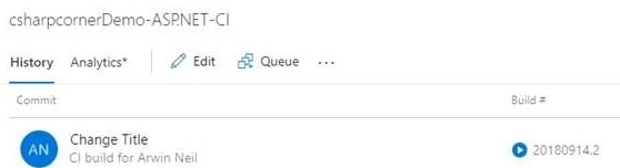 Azure DevOps web