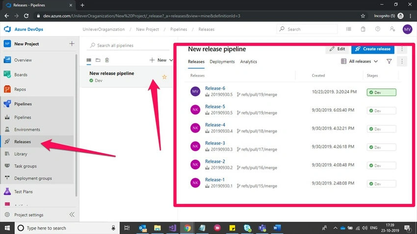 Release Pipeline