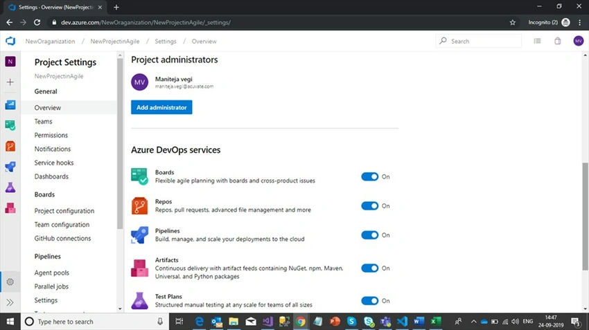 Project administrators