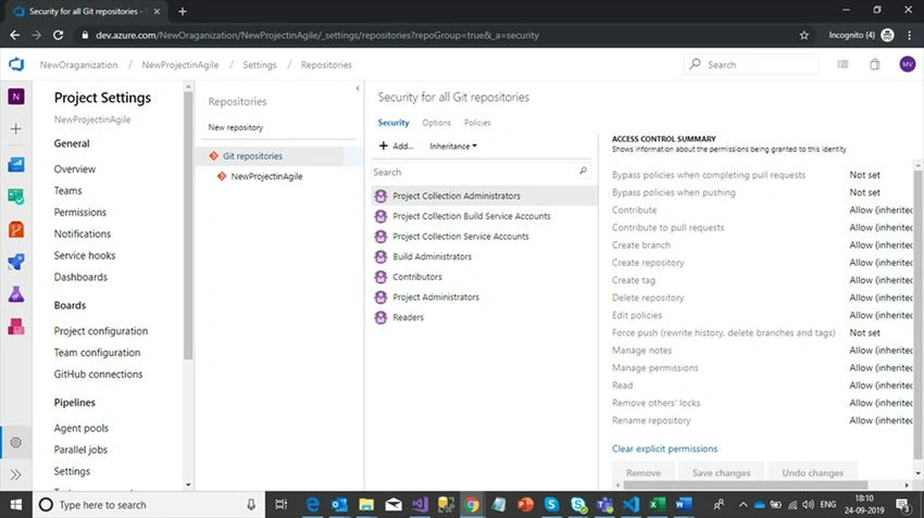 Repositories
