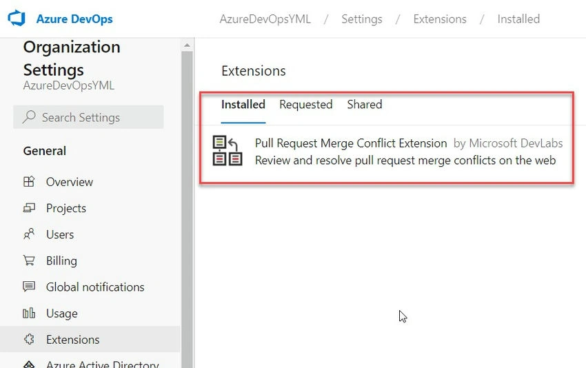 Conflict Extensions