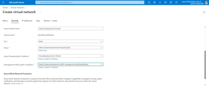 create virtual networks