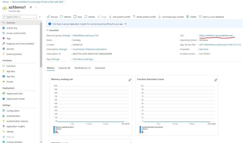 Azure Function - An Serverless Architecture