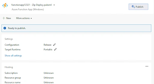 Azure Function App Using .Net 6