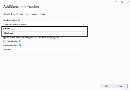 Azure Function App Using .Net 6