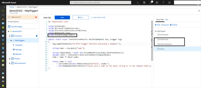 Azure Function App V2 Using C# (.NET Core)