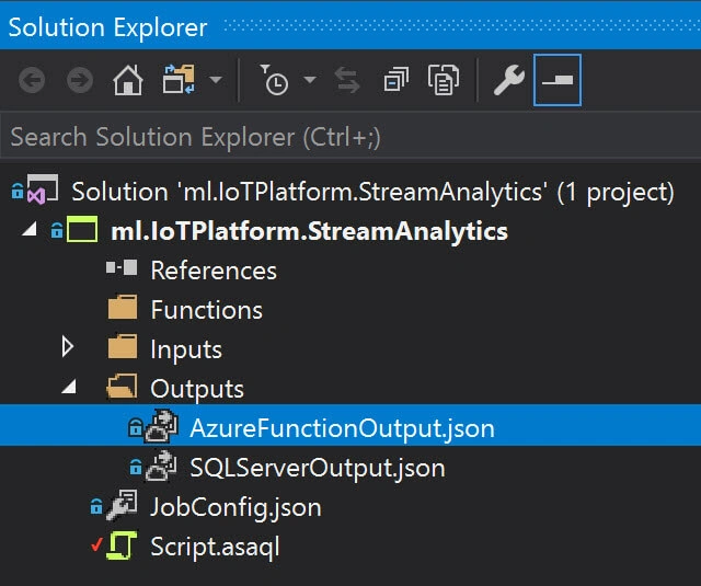 Solution Explorer