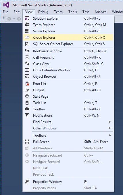 Cloud Explorer