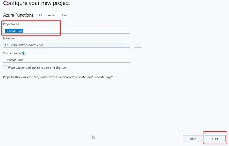 Configure Project