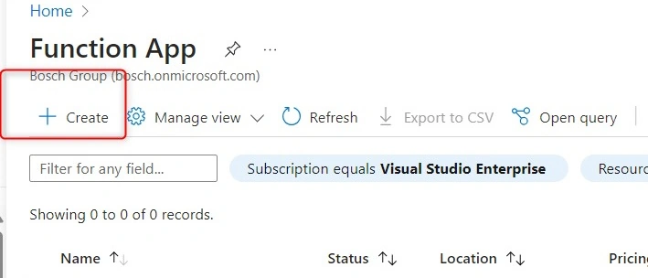 Deploy the Azure Function