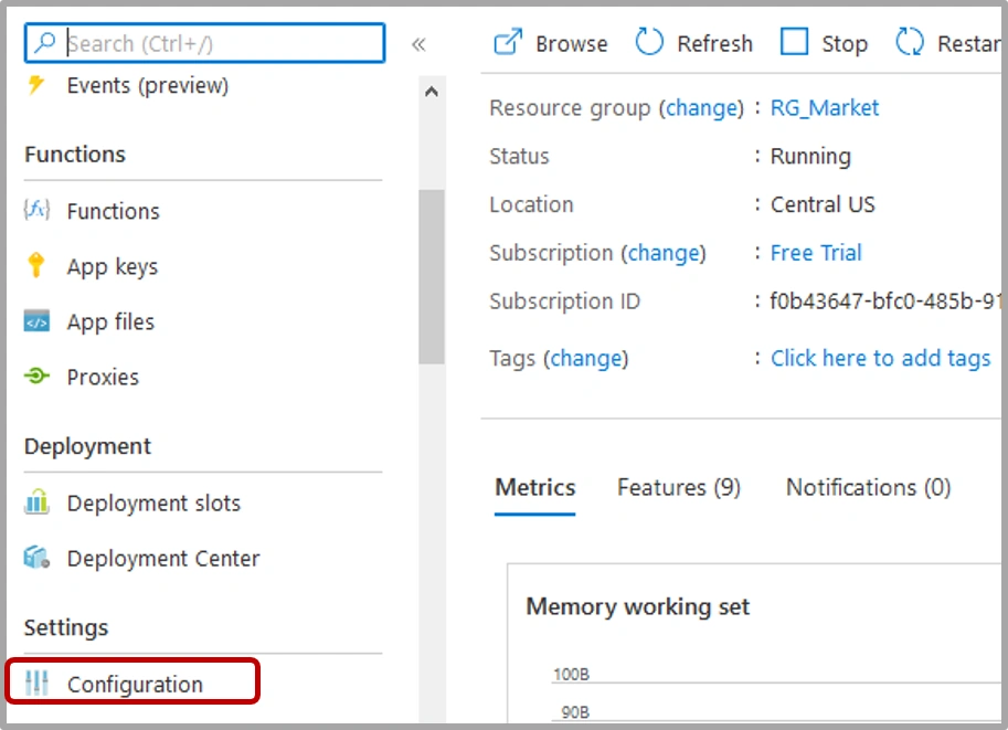 Azure HTTP PowerShell Function App To Get Data Using Client ID, Tenant And Thumbprint