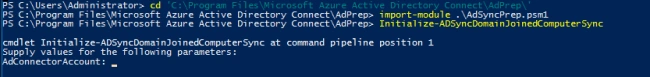 Azure Hybrid Domain Device Configuration Using AADConnect
