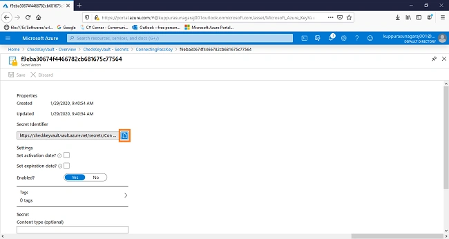 Azure Key Vault For Securing Azure Function Apps