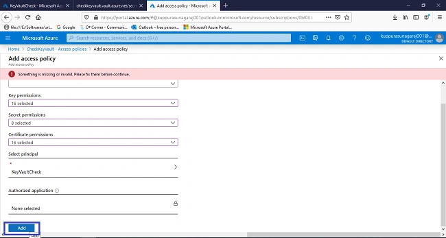 Azure Key Vault For Securing Azure Function Apps