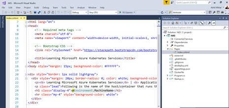 Azure Kubernetes Services - Containerize ASP.NET Core Applications With Docker
