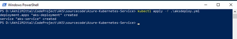 Azure Kubernetes Services - Deploying ASP.NET Core Application To Azure Kubernetes Services