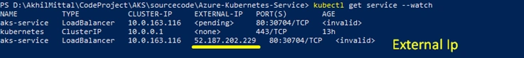 Azure Kubernetes Services - Deploying ASP.NET Core Application To Azure Kubernetes Services