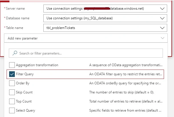 Filter Query