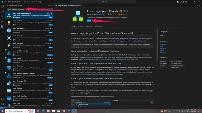 Azure logic apps