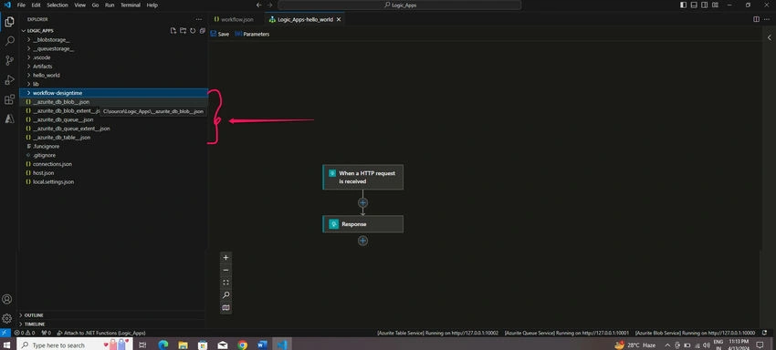 Create a support files and load