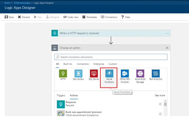Azure Logic Apps With Step By Step Demo