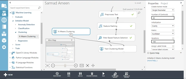 Azure Machine Learning For Sentiment Analysis