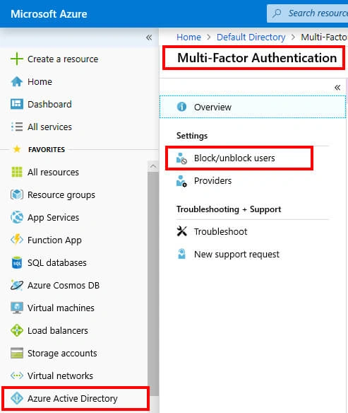Azure Multi Factor Authentication For Users