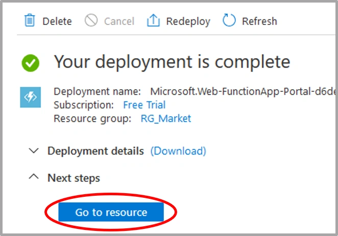 Azure HTTP PowerShell Function App