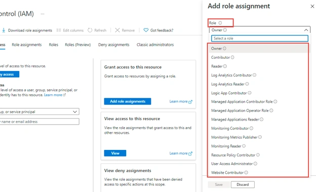 Azure RBAC Role Based Access Control Demonstration With Azure App Service