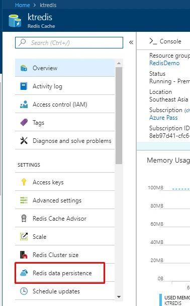 Azure Redis Cache with a Step by Step Demo