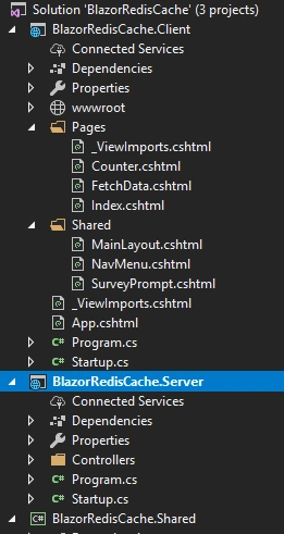 Azure Redis Cache With Azure SQL In Blazor Project