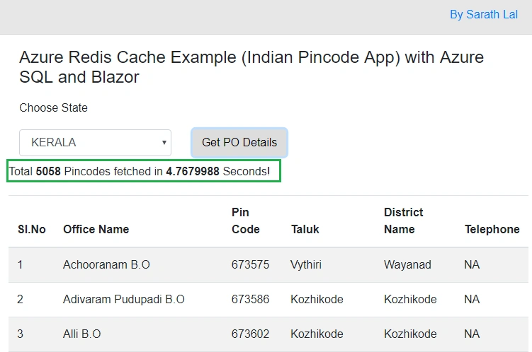 Azure Redis Cache With Azure SQL In Blazor Project