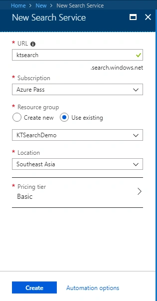 Basic pricing tier