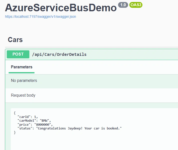 Azure Service Bus implementation using .NET Core 6 and Queue Trigger to fetch messages