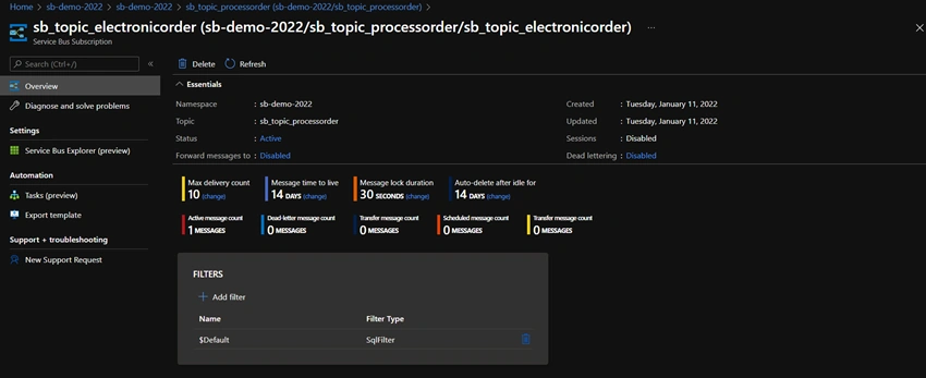 Azure Service Bus