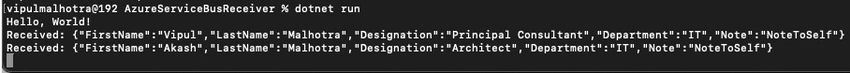 Console Application 