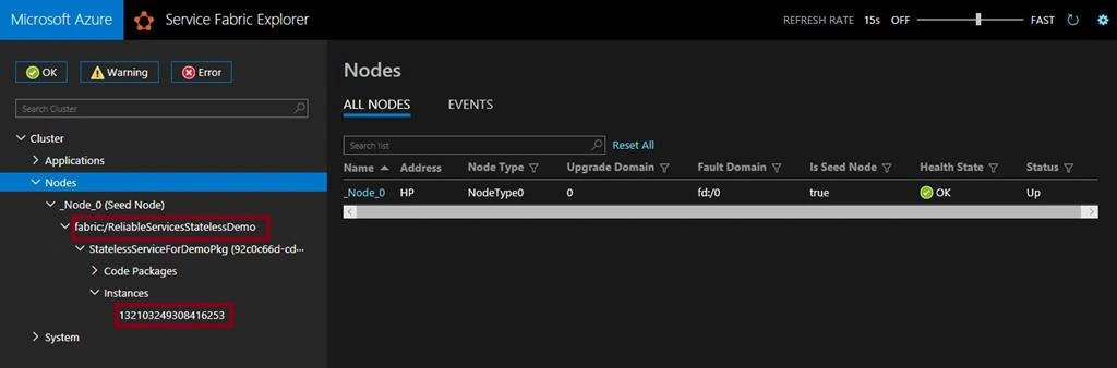 Azure Service Fabric - Building A Stateless Reliable Service