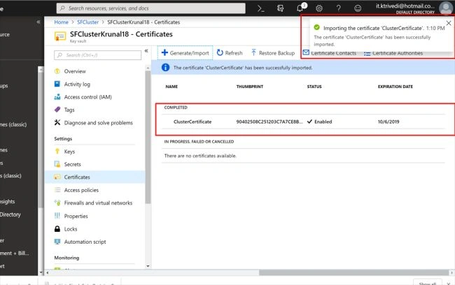 Azure Service Fabric