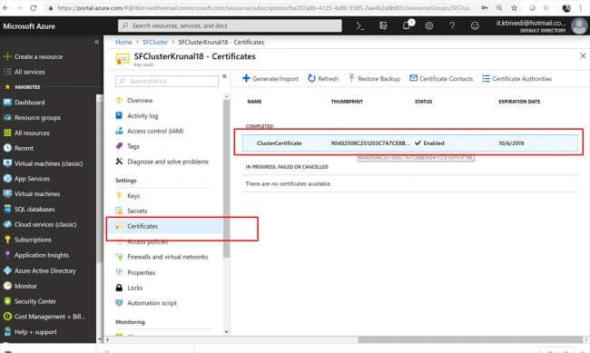 Azure Service Fabric