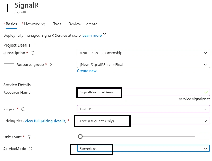 Azure SignalR Service With Azure Functions And Service Bus