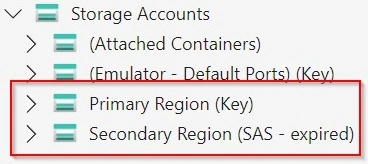 Storage explorer