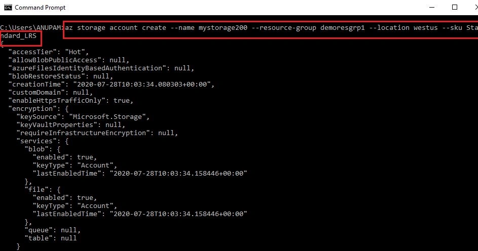 How To Manage Azure Storage Account Using Azure CLI