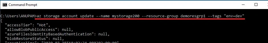 How To Manage Azure Storage Account Using Azure CLI