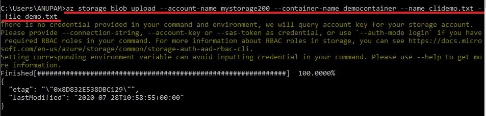 How To Manage Azure Storage Account Using Azure CLI
