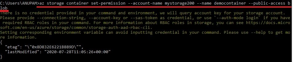 How To Manage Azure Storage Account Using Azure CLI