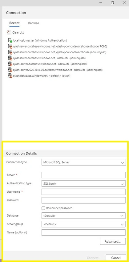 Creating Loading User