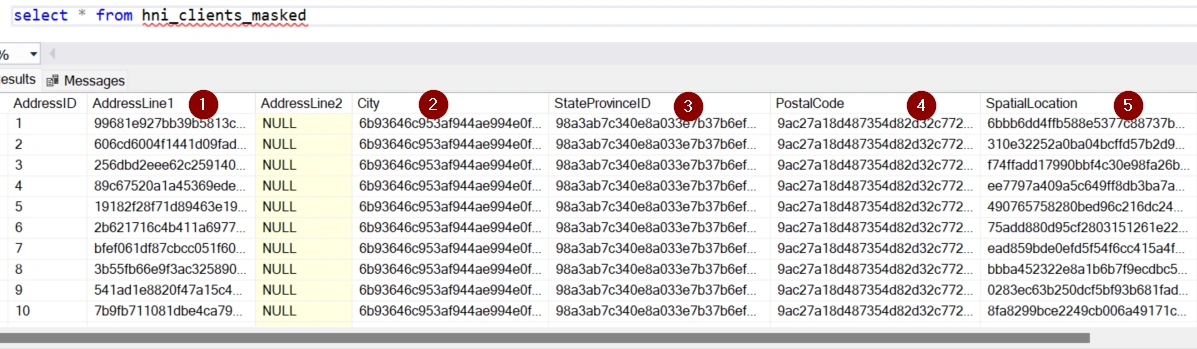 Static Data Masking