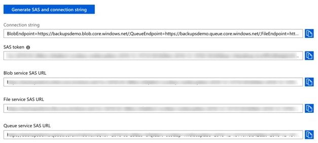 Backing Up A Database To URL